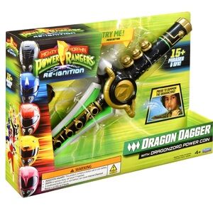 Mighty Morphin Power Rangers: Re-Ignition Dragon Dagger Role Play New Ships Fast